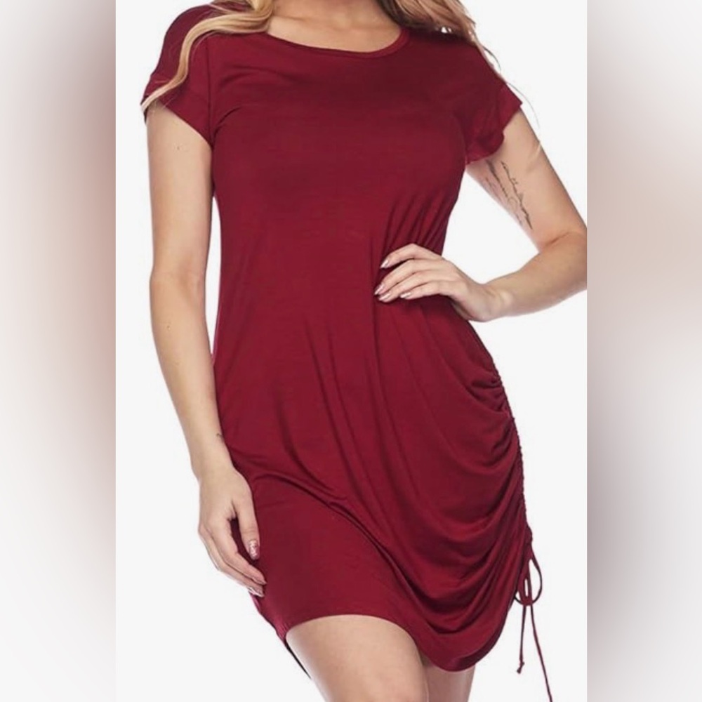 YELETE RED DRESS SIZE LARGE